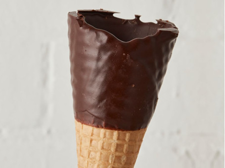 Cono Bañado En Chocolate