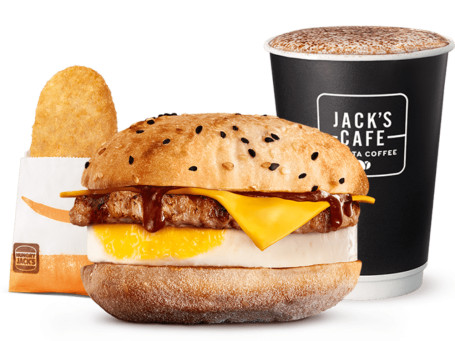 Sausage Egg Turkish Brekky Roll (2040 Kj)