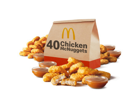 Chicken Mcnuggets 40 Pz (6030 Kj)