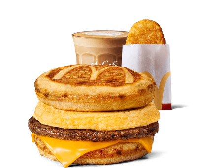 Pasto Mcgriddles Con Salsiccia, Uovo E Formaggio (3221 Kj)
