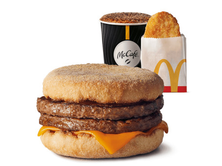 Pasto Double Sausage Mcmuffin (2973 Kj)