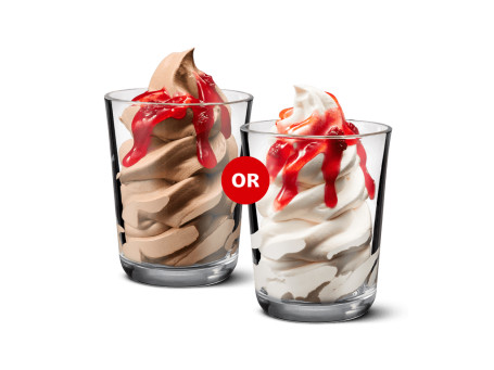 Sundae Alla Fragola (1120 Kj)