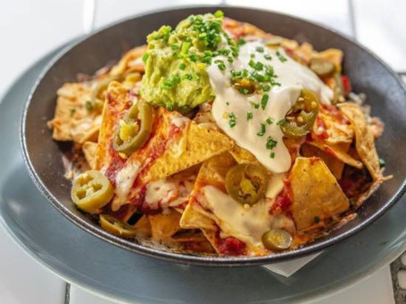 Veggie Nachos (V)(Mg)