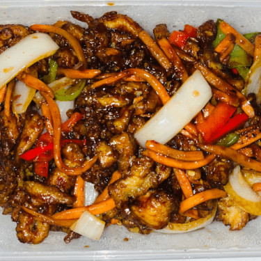 Schweinefleisch Gan-Bien (Scharf)