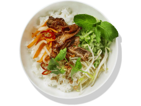 Tofu And Vegetarian Spring Rolls Rice