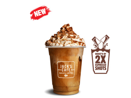 Boosted Iced Coffee (1213 Kj)