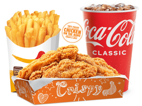 3X Costine Piccanti Di Pollo Fritto Di Jack (1984 Kj)