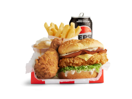 Original Crispy Bacon Cheese Burger Box