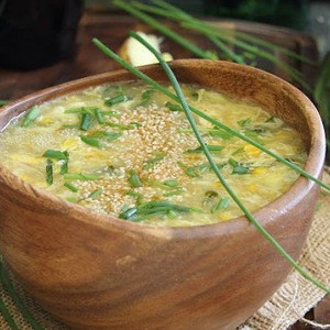 Sopa De Maíz Dulce Con Huevo