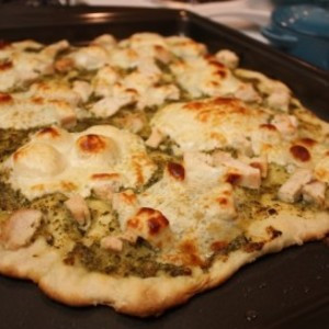 Grillad Kyckling Pesto Pizza