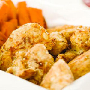Nuggets De Poulet Avec Frites
