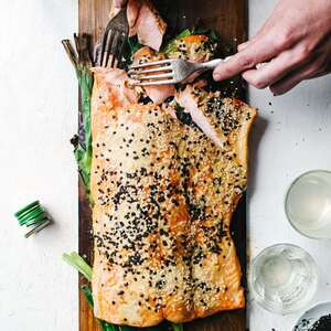 Filetto Di Salmone Alla Griglia