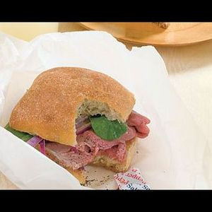 Rostbiffsmacka Lunch