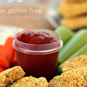 Kikärtsnuggets Med Majonnäsdipp