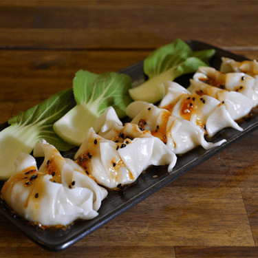Skaldjurs Gyoza