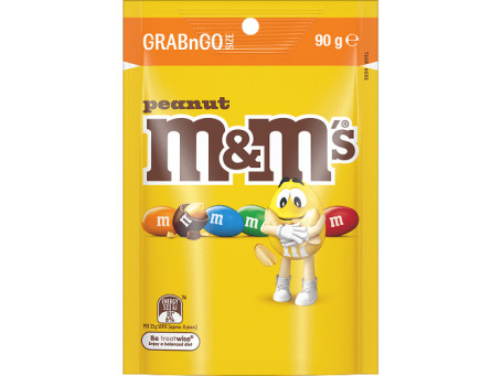 M&M Grab And Go Peanut 90G