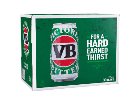 Victoria Bitter Blocco Lattina 375Ml X Pack 30