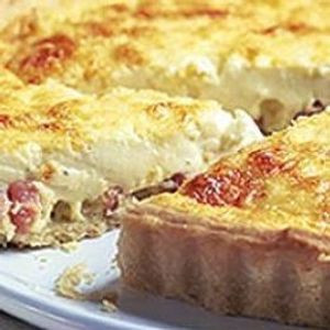 Quiche Lorraine Con Pancetta E Formaggio Svizzero