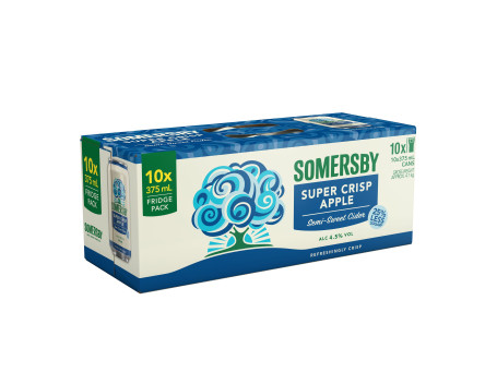 Somersby Super Crisp Sidro Di Mele Lattina 375Ml 10Pk X 10 Pack