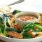 Steamed Veggies With Peanut Sauce