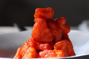 Nötkött Enchilada Tallrik