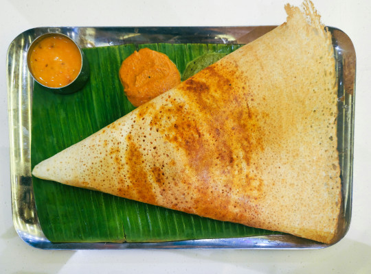 Lök Smör Masala Dosa