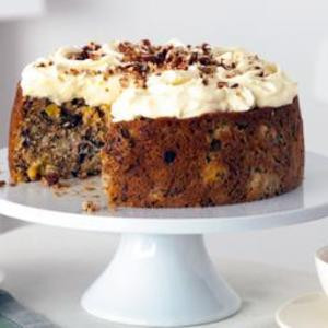 Porzione Di Torta Di Carote