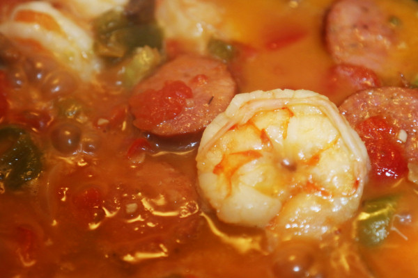 Blandad Skaldjurssoppa