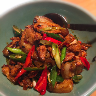 Twice Cooked Pork Huí Guō Ròu