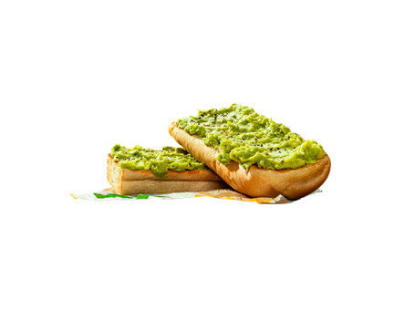 Avocado Schiacciato Sul Pane Tostato