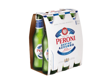Peroni Nastro Azzurro Bottiglie 6X330Ml