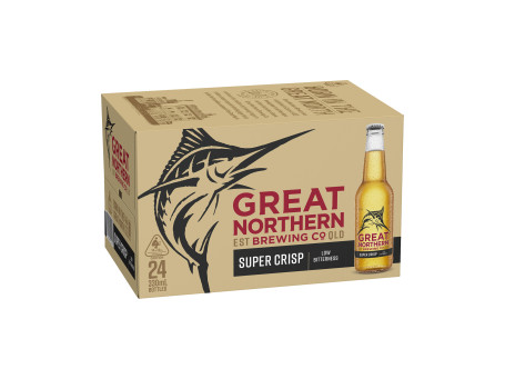 Great Northern Super Crisp Bottiglia 24X330Ml
