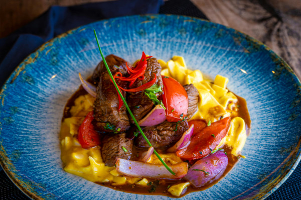 My Muscle Chef Stroganoff Di Manzo Con Fettucine Agli Spinaci