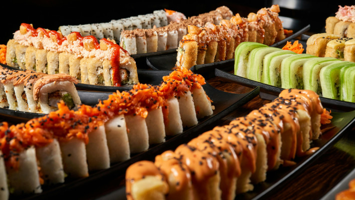 Boîte Mini Rouleau De Saumon