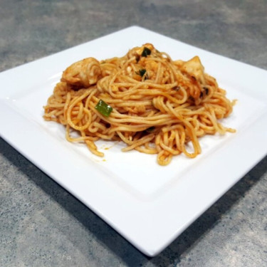 Pâtes Curry De Poulet