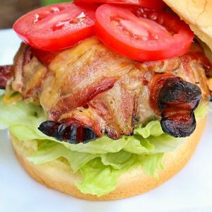 Burger Bbq Con Tocino