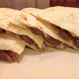Steak Eller Kyckling Quesadilla