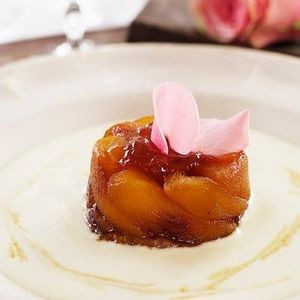 Tarta Tatin, Glace Vanille
