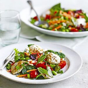 Insalata Asiatica Di Sesamo Con Pollo