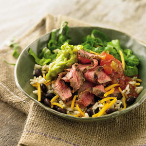 Shredded Brisket Burrito Skål