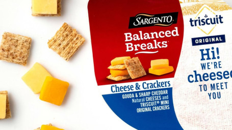 Sargento Triscuit Cheese And Crackers