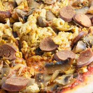 Pizza Vegansk Curry