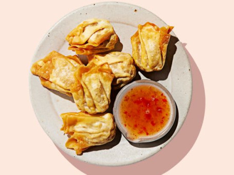 Krispiga Fläskwontons (6 Stycken)
