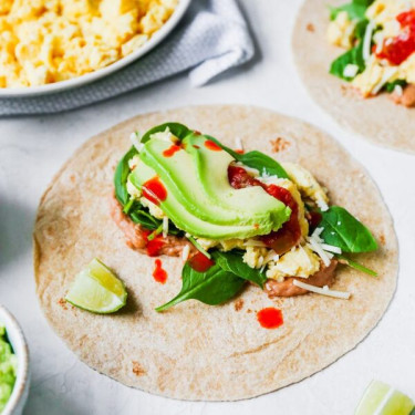 Pasto Burrito Per La Colazione Del Sud-Ovest