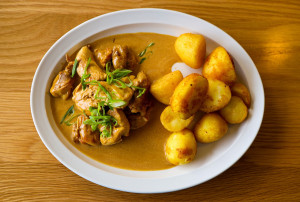 Frango Teriyaki Com Cebola Doce