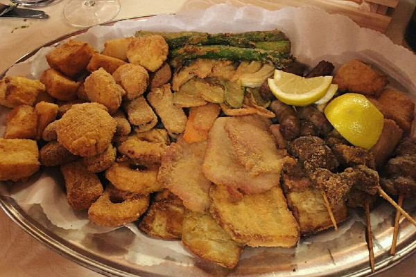 Mixed Fried Seafood