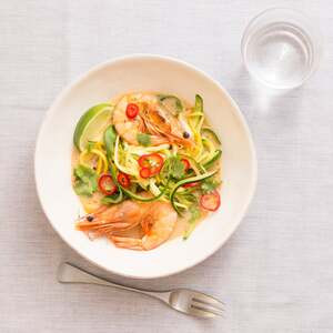 Gamberetti Con Verdure Miste