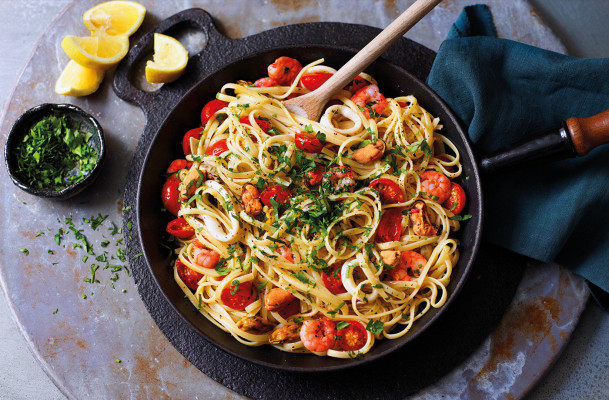 Seafood Linguine