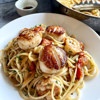 Seafood Linguine