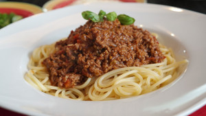 Spaghettis À La Bolognaise